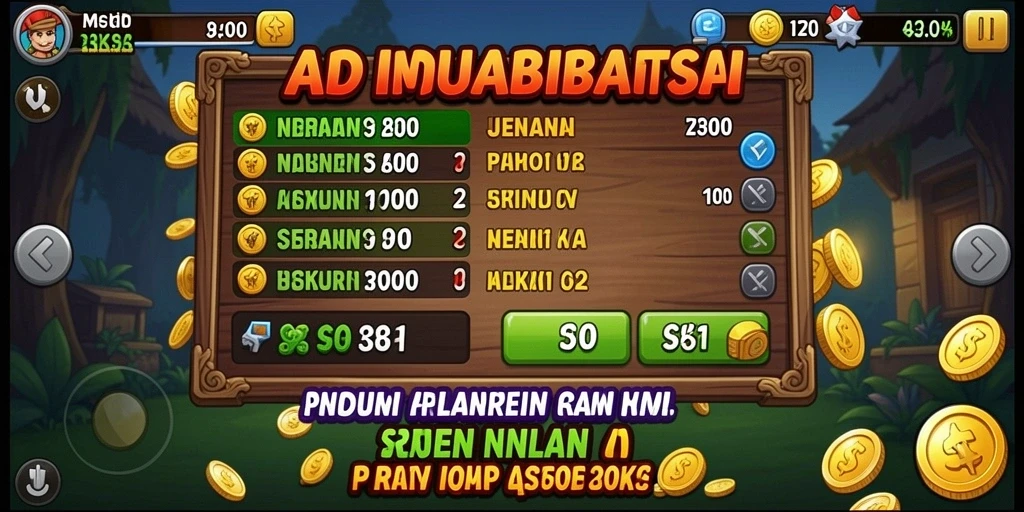 Fitur bonus harian yang menguntungkan pemain.