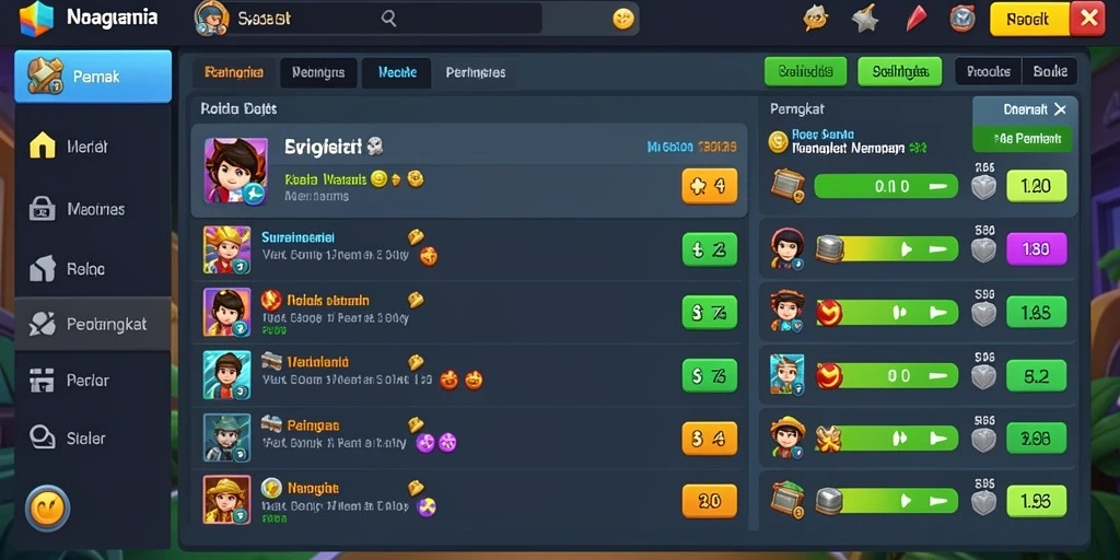 Sistem reward menarik untuk meningkatkan pengalaman bermain.