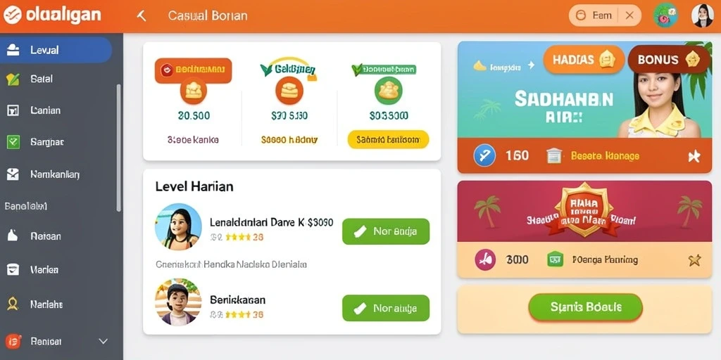 Berbagai level menantang untuk dieksplorasi.